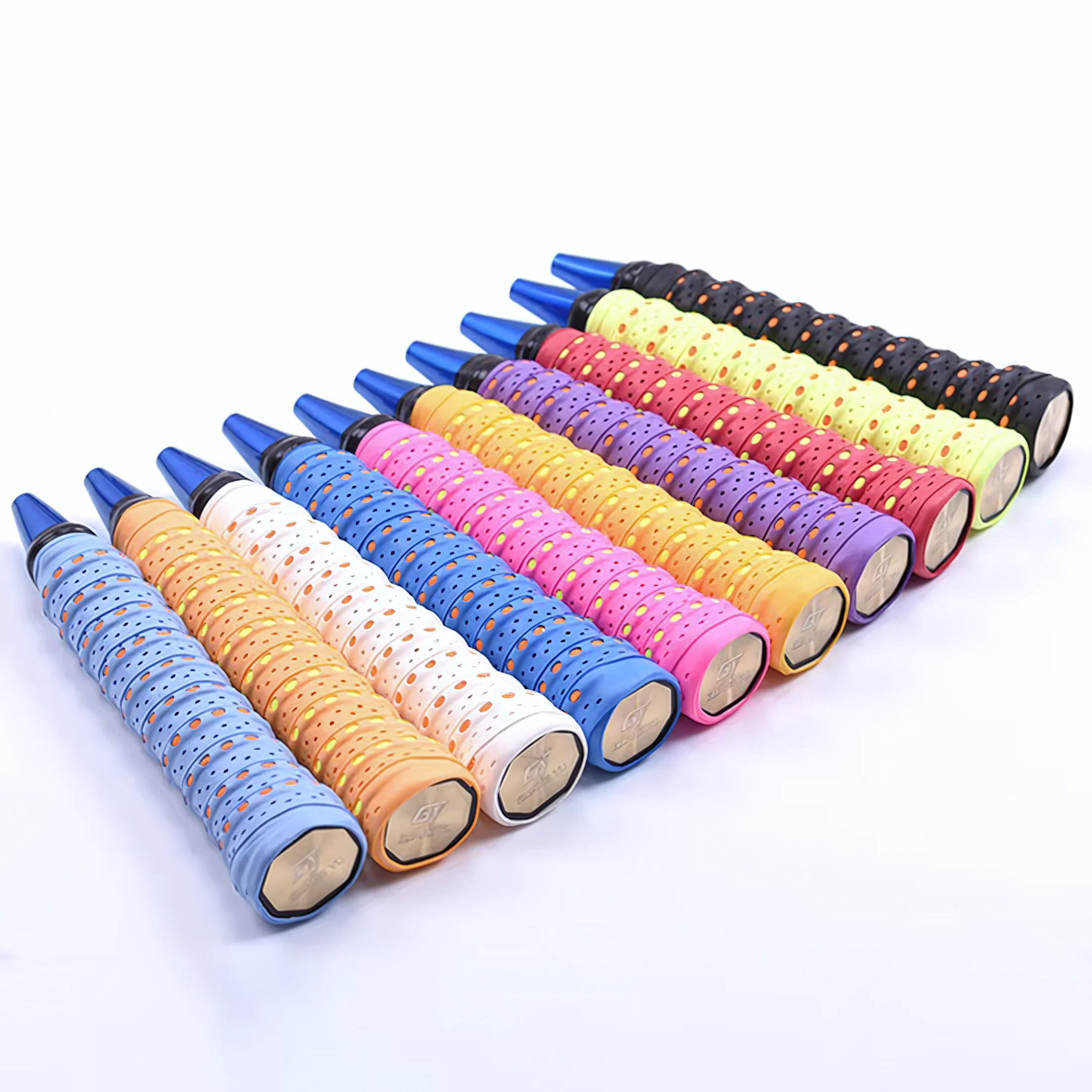 SPPHONEIX Two Color Memory EVA Keel Racket Grip Anti Slip Perforated Super Absorbent Tennis Overgrip Badminton Overgrip Pickleball Overgrip Various Sports Equipment Grip - Image 44