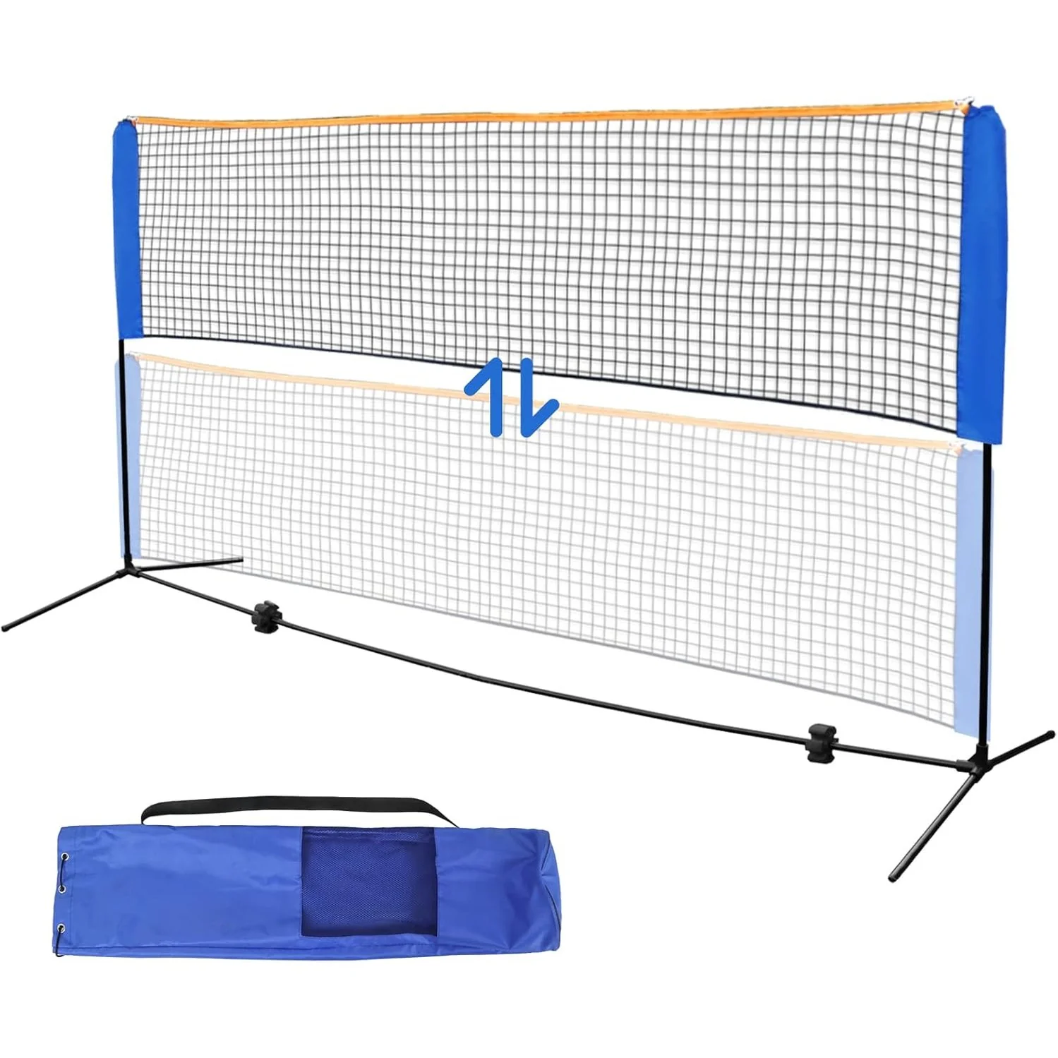 SPPHONEIX Portable Volleyball Badminton Tennis Net With Frame