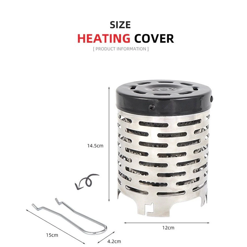 Stainless Steel Outdoor Camping Heater - Image 5