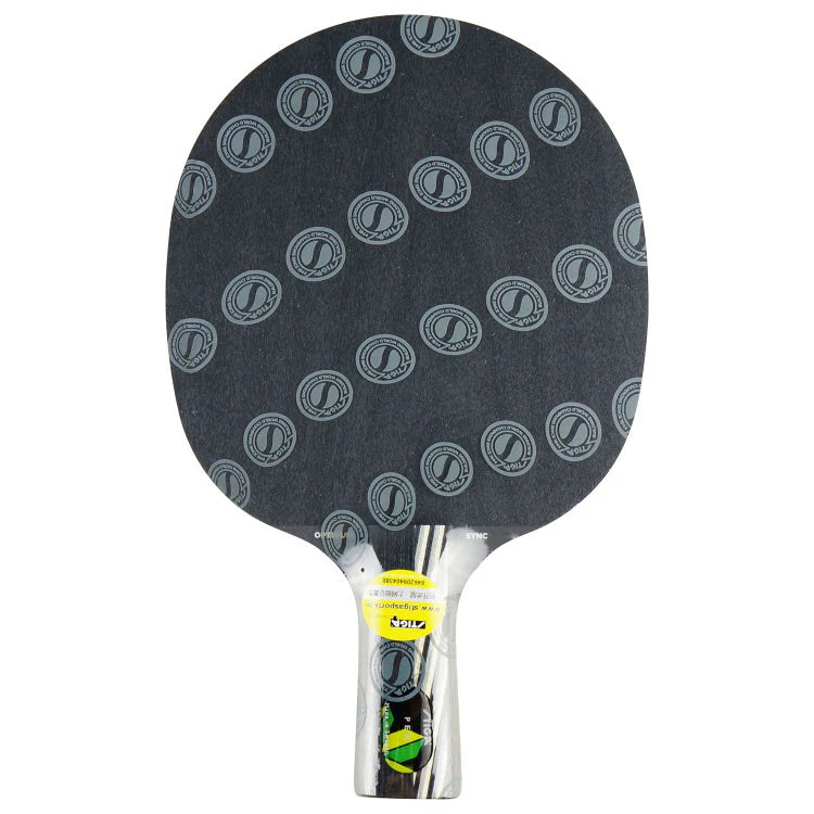 STIGA Black Orange Blue Crystal Carbon Table Tennis Blade - Image 4