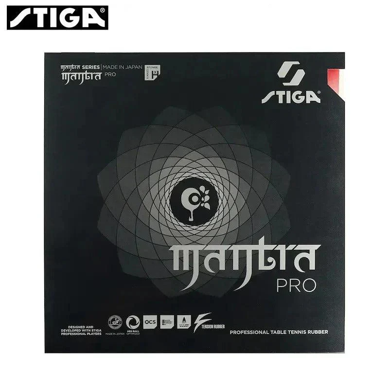 Stiga Mantra Pro M, H, Xtra Hard Table Tennis Rubber - red - Image 10