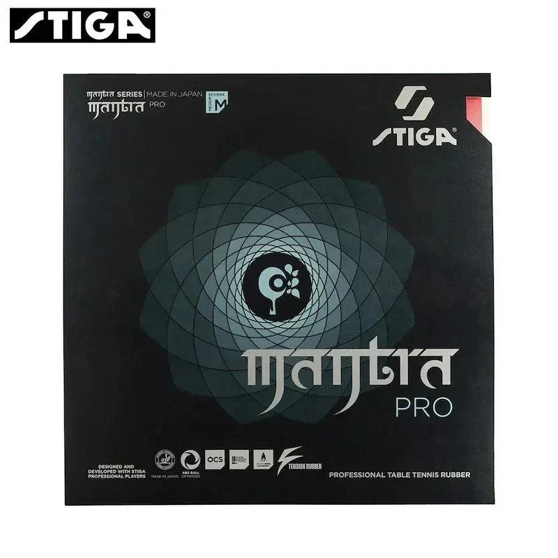 Stiga Mantra Pro M, H, Xtra Hard Table Tennis Rubber - red - Image 11