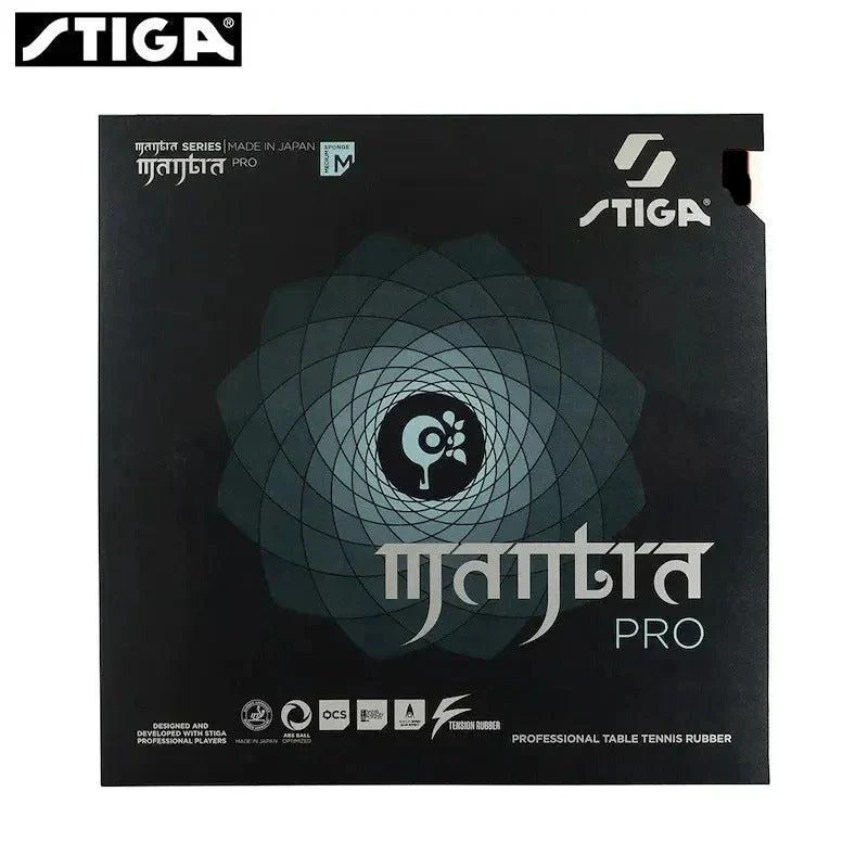 Stiga Mantra Pro M, H, Xtra Hard Table Tennis Rubber - red - Image 5