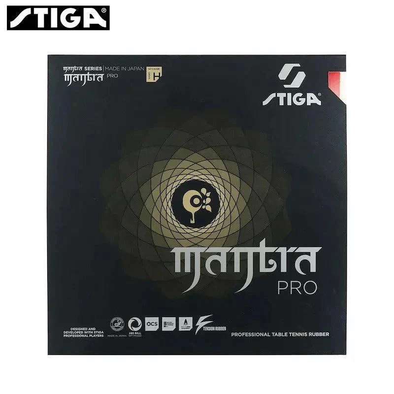 Stiga Mantra Pro M, H, Xtra Hard Table Tennis Rubber - red - Image 6