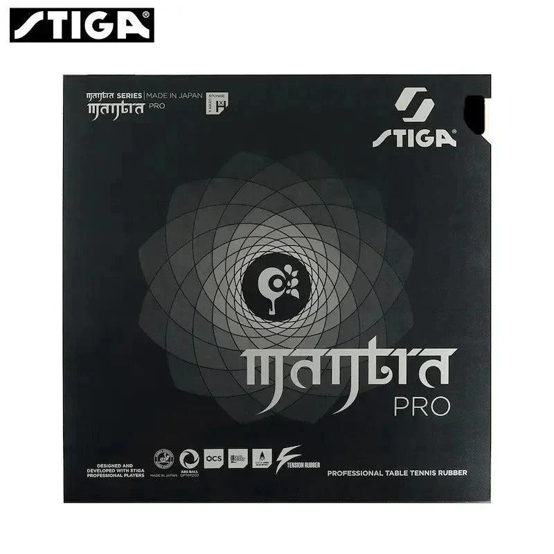 Stiga Mantra Pro M, H, Xtra Hard Table Tennis Rubber - red - Image 8