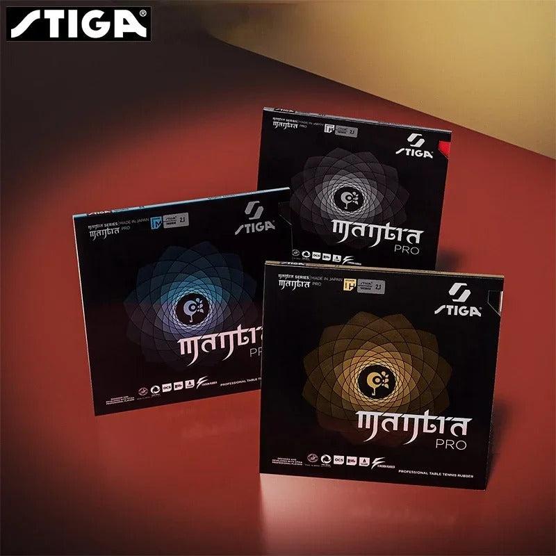 Stiga Mantra Pro M, H, Xtra Hard Table Tennis Rubber - red - Image 9