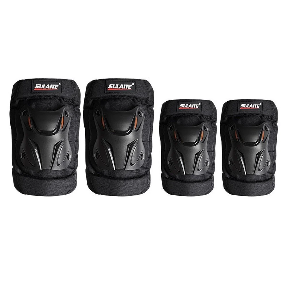 SULAITE Motorcycle Guard Knee Pads Elbow Pads Bicycle Cycling Bike Racing Protector Tactical Skate Protective Ski Skateboard