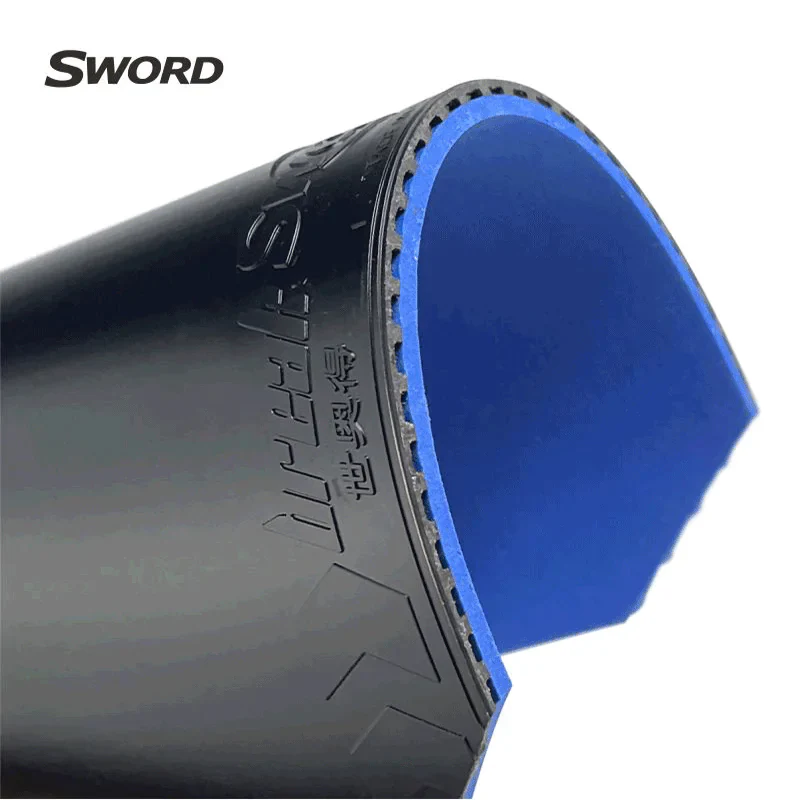 Sword / Break Pro Blue Sponge Table Tennis Rubber - Image 3