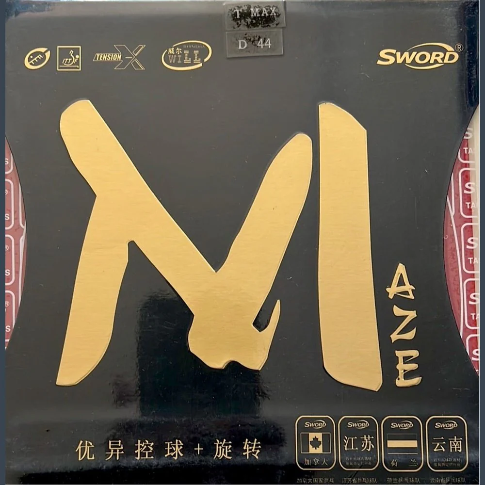 other sword ni aze Table Tennis Rubber - RED