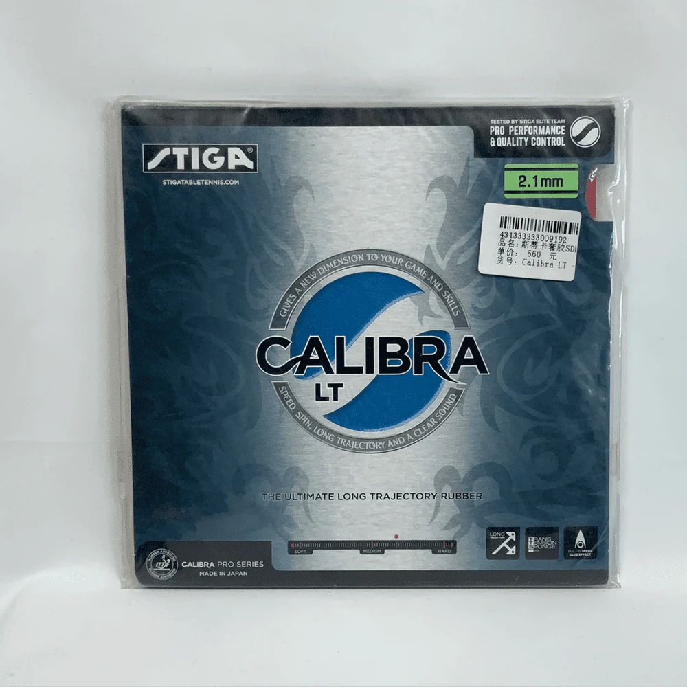 Stiga Calibra LT table tennis rubber Tensor - Black