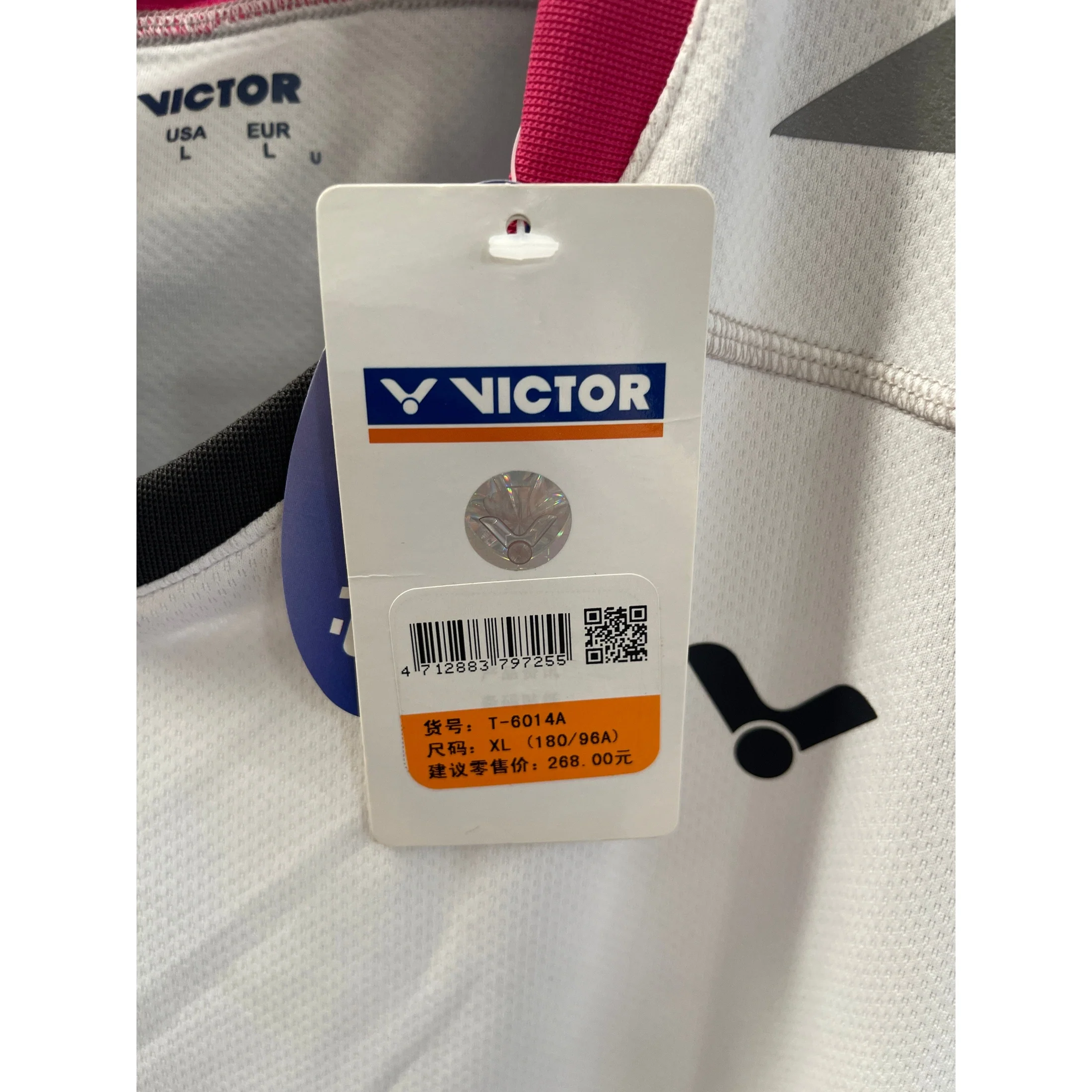VICTOR Sport Short Sleeve T-Shirt T - 6014A - Image 2