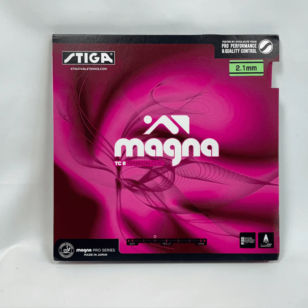 Stiga Magna TC II (2) table tennis rubber Tensor - Red