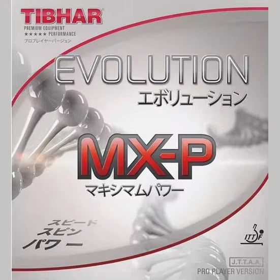 TIBHAR EVOLUTION MX-P Table Tennis Rubber Tensor - Black