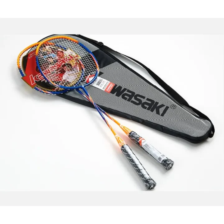 Kawasaki Badminton Racket Set UP-0183 Aluminum Alloy With Strung - Image 2