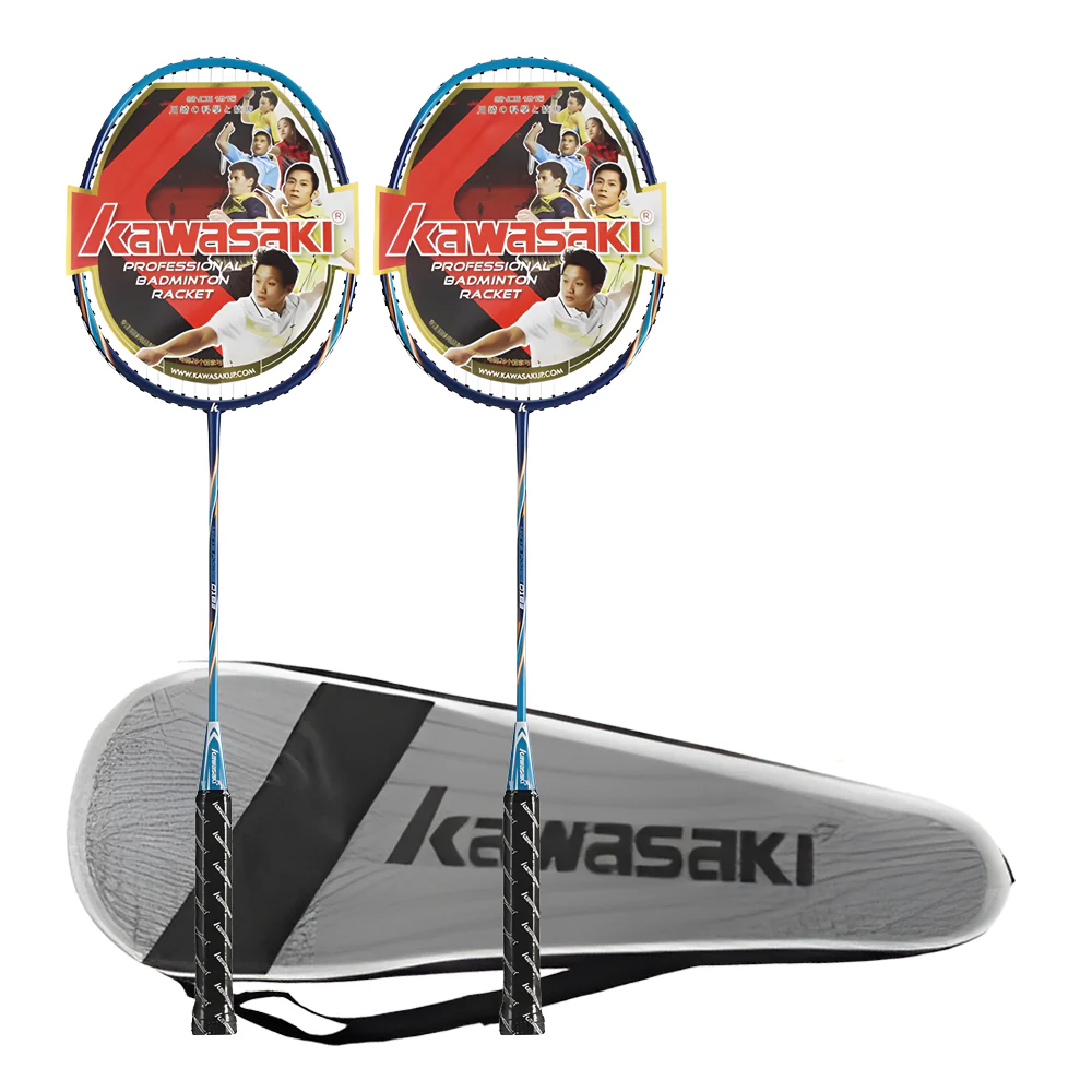 Kawasaki Badminton Racket Set UP-0183 Aluminum Alloy With Strung - Image 8