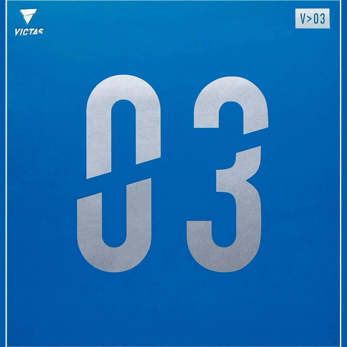 VICTAS V>03 - Offensive Table Tennis Rubber Tensor - Red