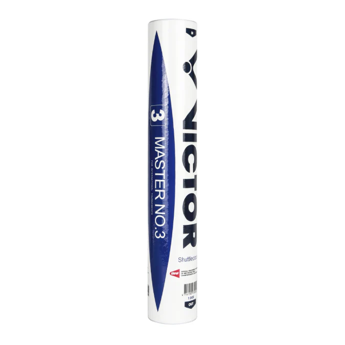 VICTOR 12 PCS Master NO.3 Goose Feather Badminton Shuttlecock - Image 5