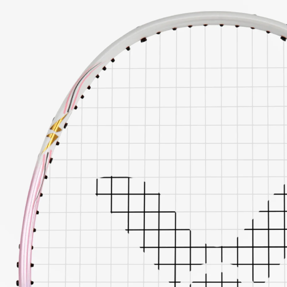 Victor AuraSpeed 77F Badminton Racket Pink 4UG6 - Image 4