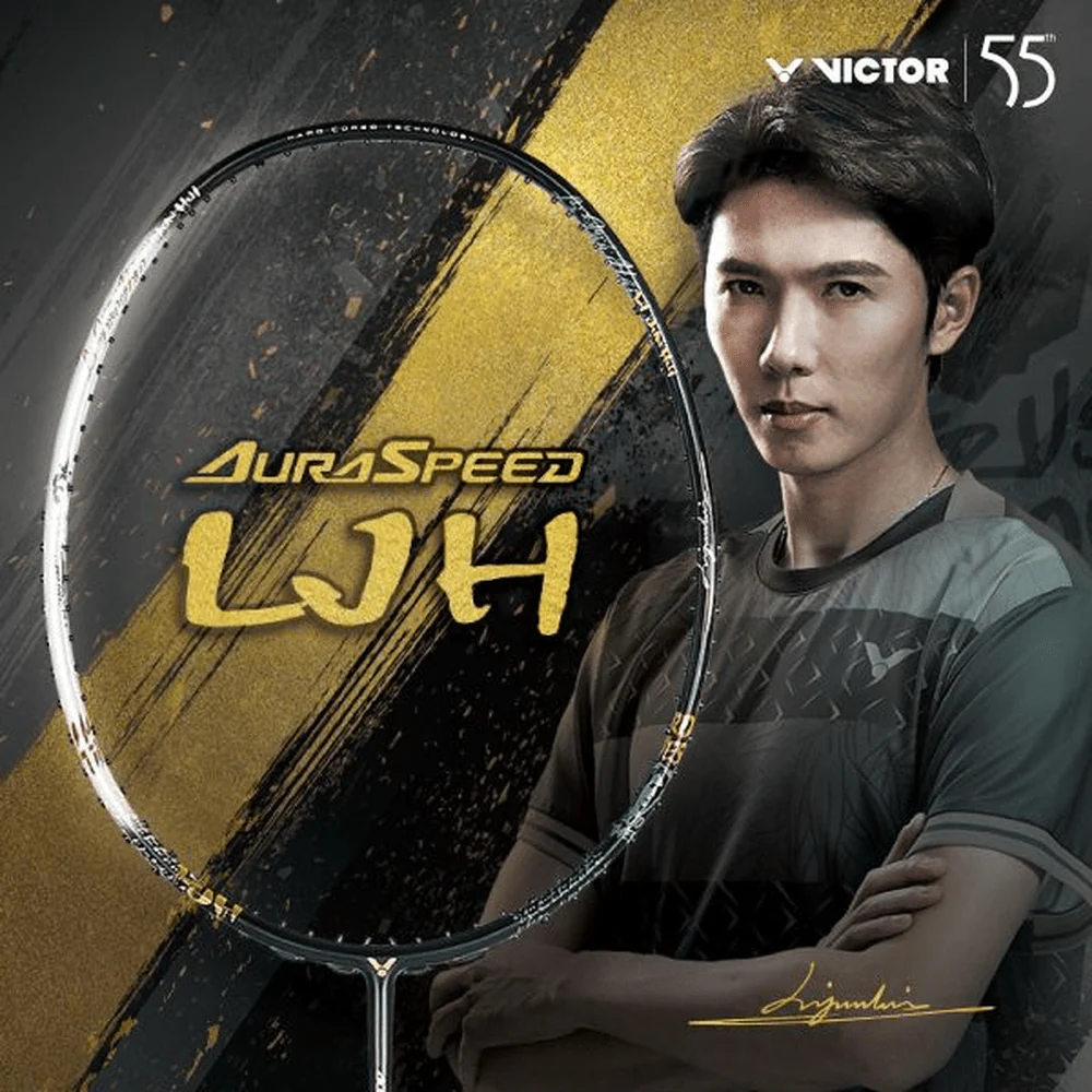 VICTOR Auraspeed ARS - LJH Speed Attacking Badminton Racquet 4U(83g)G6 - Image 2