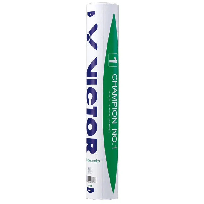 VICTOR Champions No 1 Badminton Shuttlecocks Feather