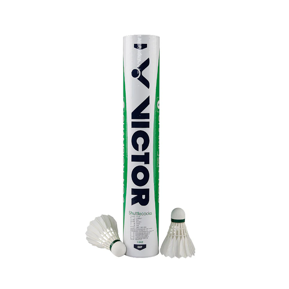 VICTOR Champions No 6 Badminton Shuttlecocks Feather - Image 2