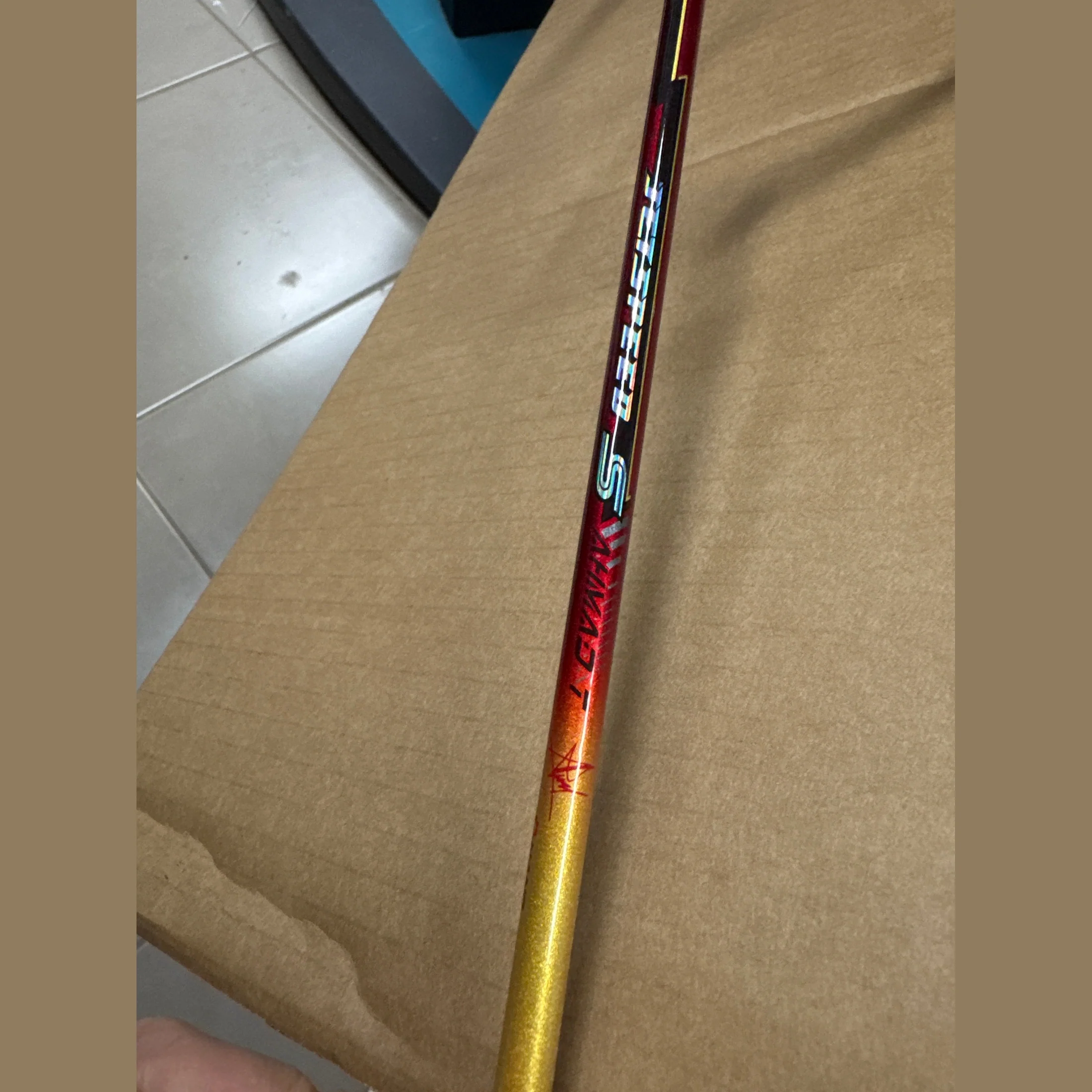 VICTOR Jetspeed Ahman T Badminton Racket - Image 2