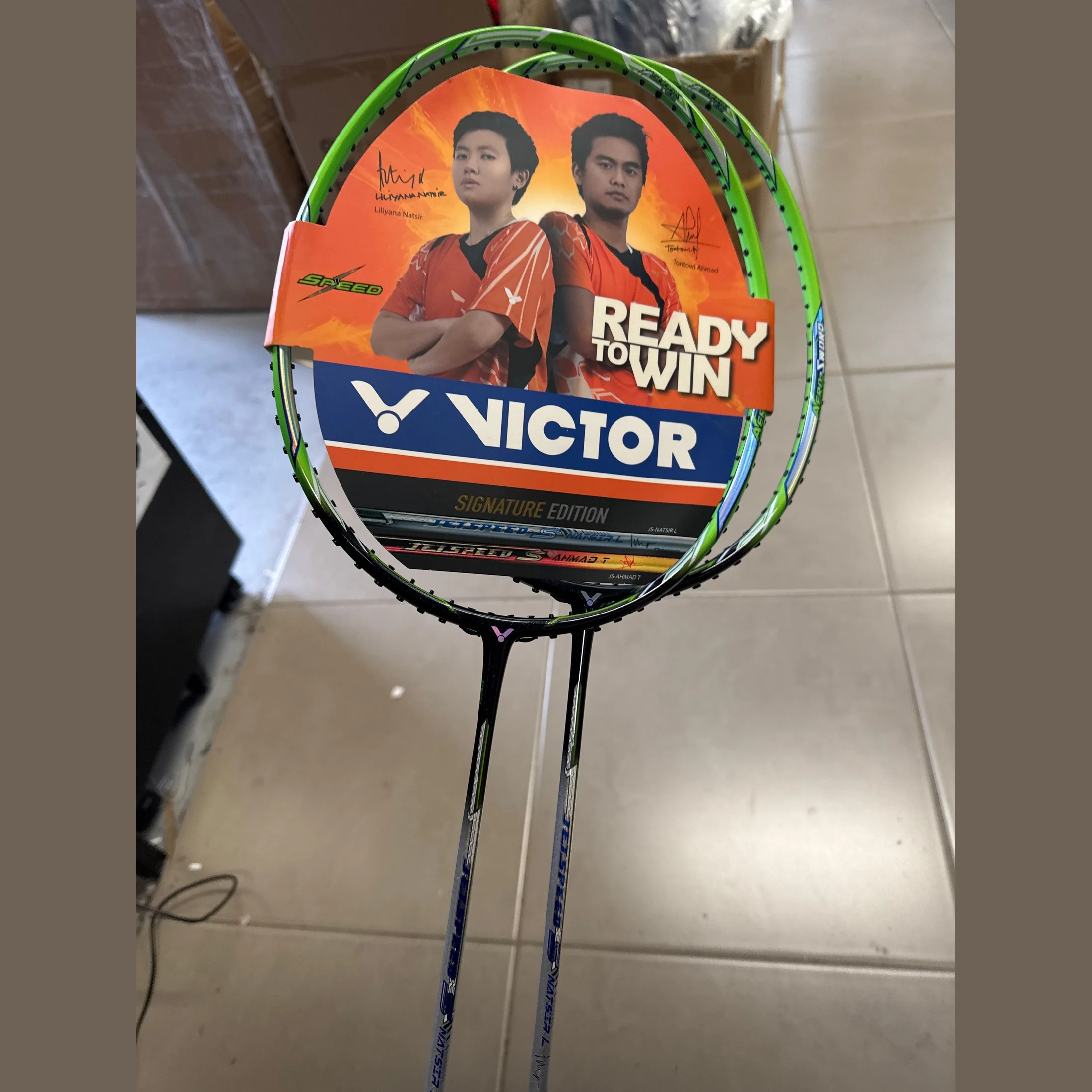 VICTOR Jetspeed S Natsir L Badminton Racket JS-Natsir L