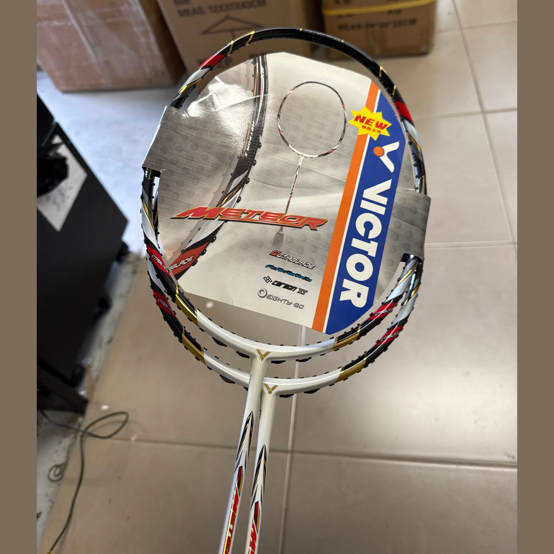 VICTOR Meteor X 80 BKA Badminton Racket make taiwan MX80