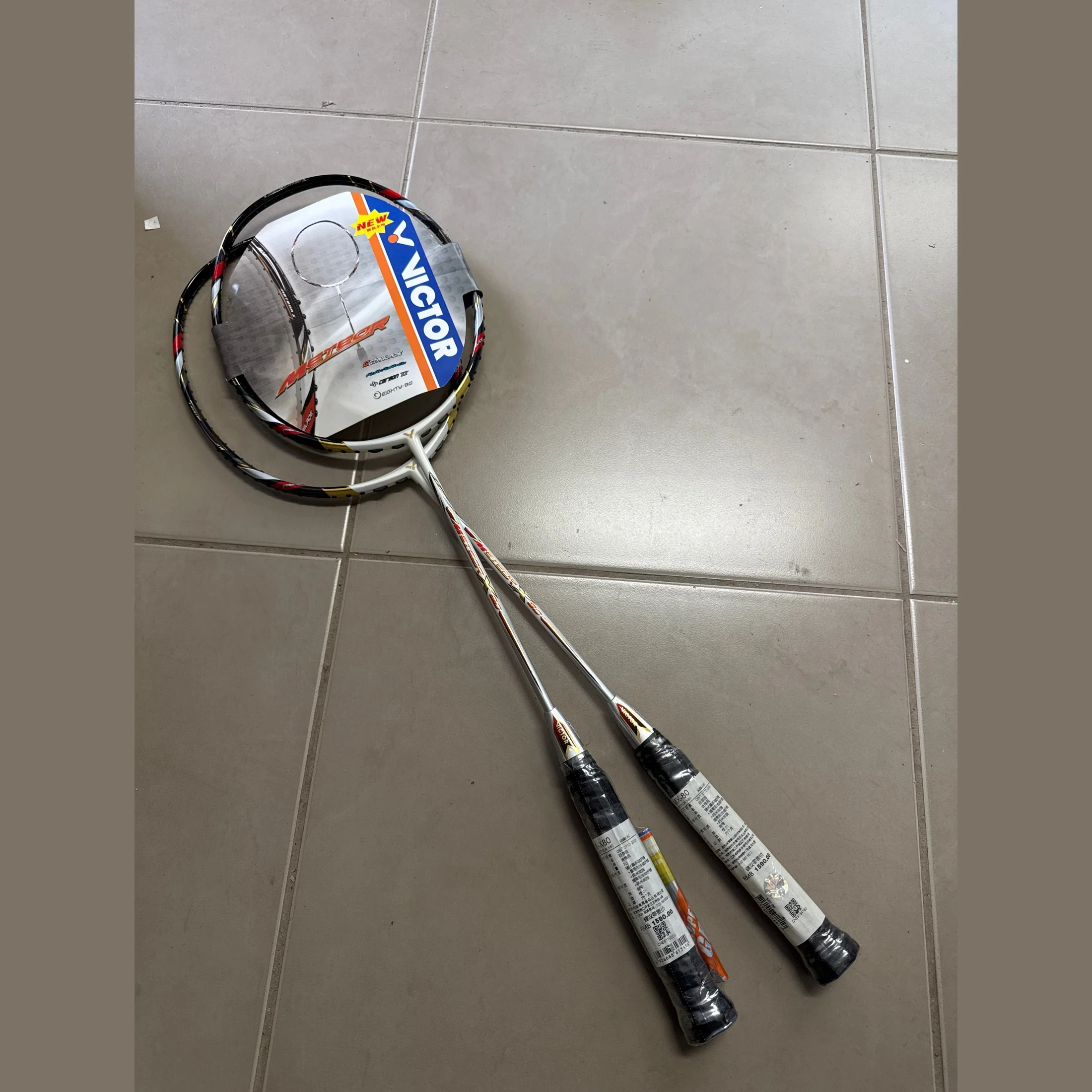 VICTOR Meteor X 80 BKA Badminton Racket make taiwan MX80 - Image 2