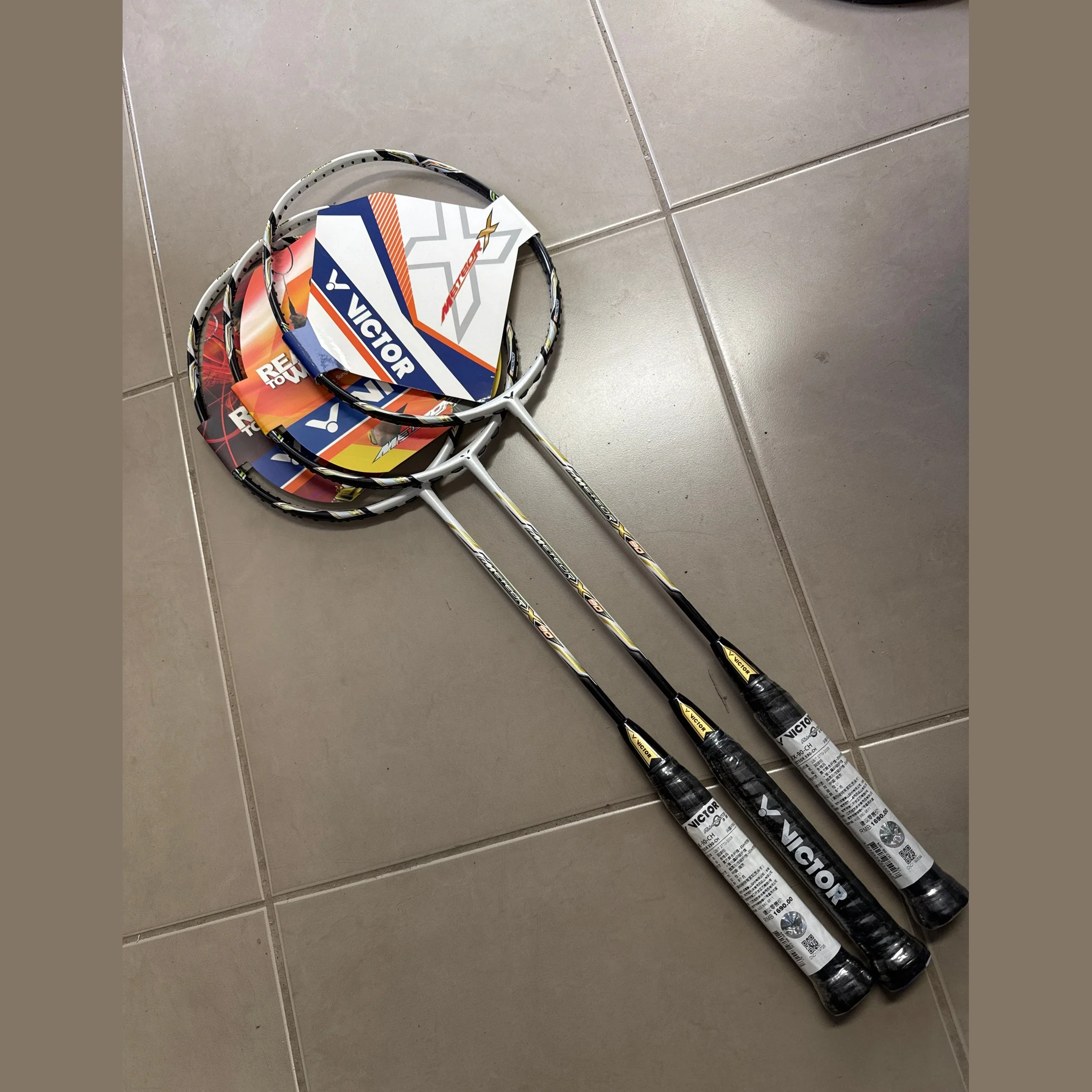 VICTOR Meteor X 90 Badminton Racket MX90 4UG5 - Image 2