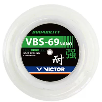 VICTOR VBS - 69 NANO Badminton String (0.69mm x 200m Coil) VBS69NANO - Image 3