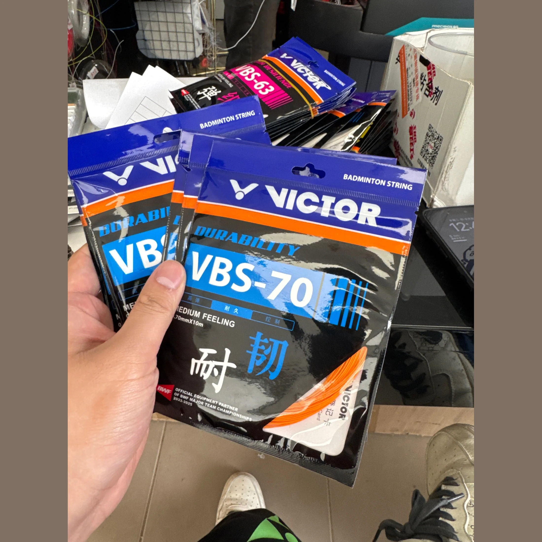 VICTOR VBS - 70 Badminton String - Image 9