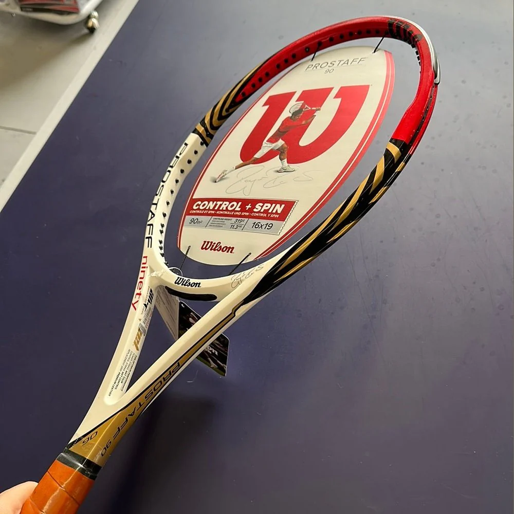 Wilson Pro staff 90L (319G) BLX Racquet Grip Size 3 Roger Federer Signature Version 2010-2013 - Image 4