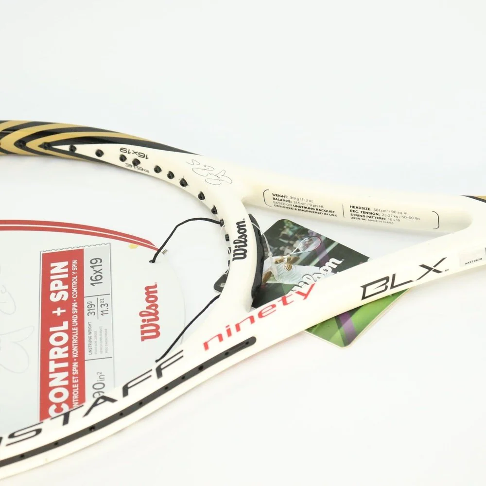 Wilson Pro staff 90L (319G) BLX Racquet Grip Size 3 Roger Federer Signature Version 2010-2013 - Image 8