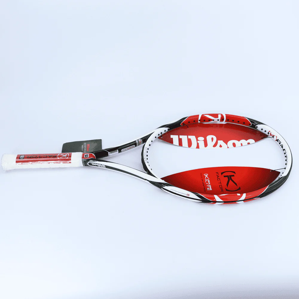 WILSON K Factor Six-One Lite 102 Tennis Racquet Grip Size 2 Weight 249G (Same Photo Condition) 2007 – 2009 - Image 4