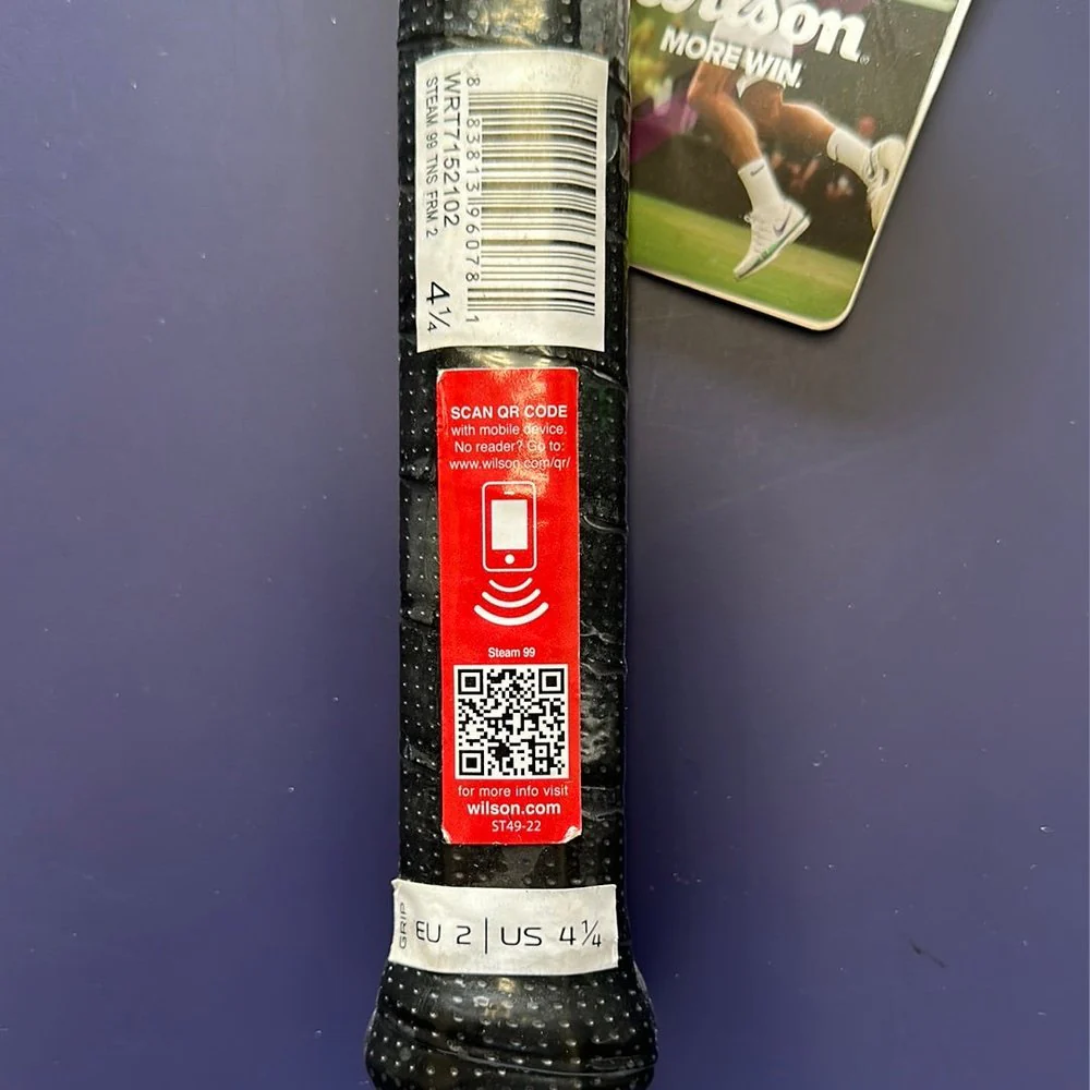 Wilson Steam 99 Tennis Racquet (Flavia Pennetta) Grip Size 2 Weight 304G - Image 7