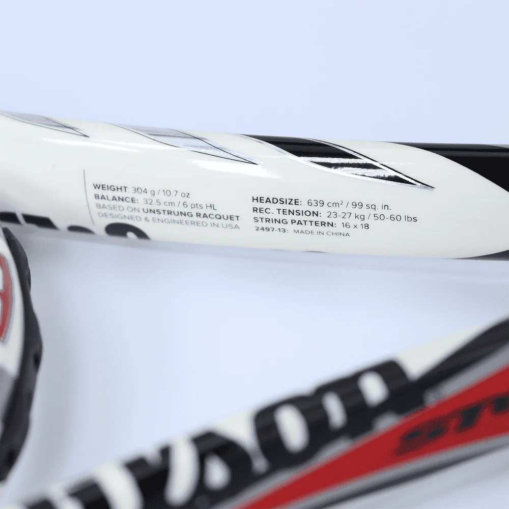 Wilson Steam 99 Tennis Racquet (Flavia Pennetta) Grip Size 2 Weight 304G - Image 8