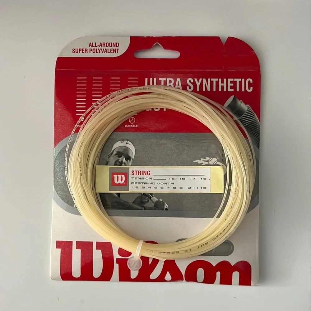 WILSON ULTRA SYNTHETIC GUT 16 Tennis String/ EXTREME OCTANE 16 Tennis String - Image 5