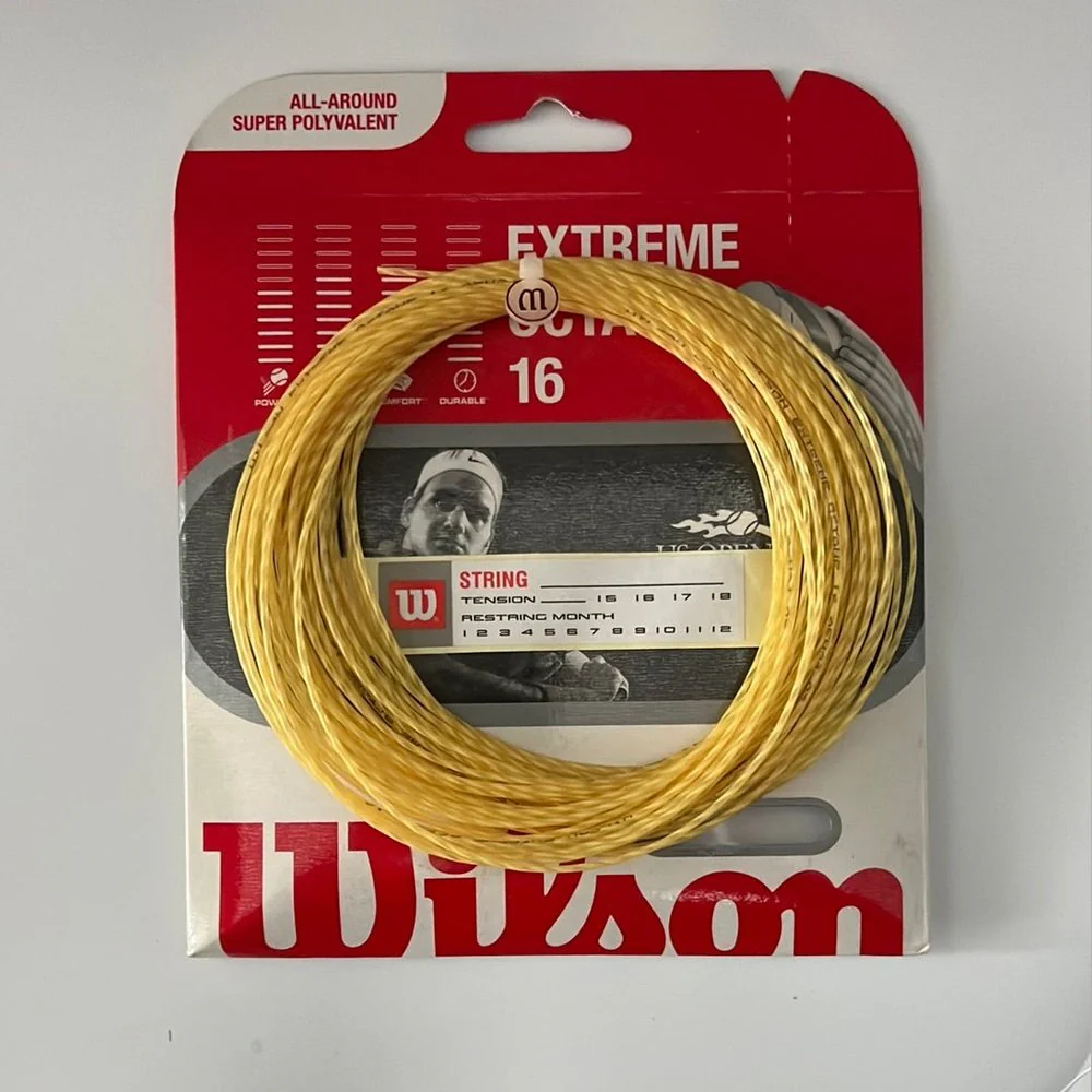 WILSON ULTRA SYNTHETIC GUT 16 Tennis String/ EXTREME OCTANE 16 Tennis String - Image 6