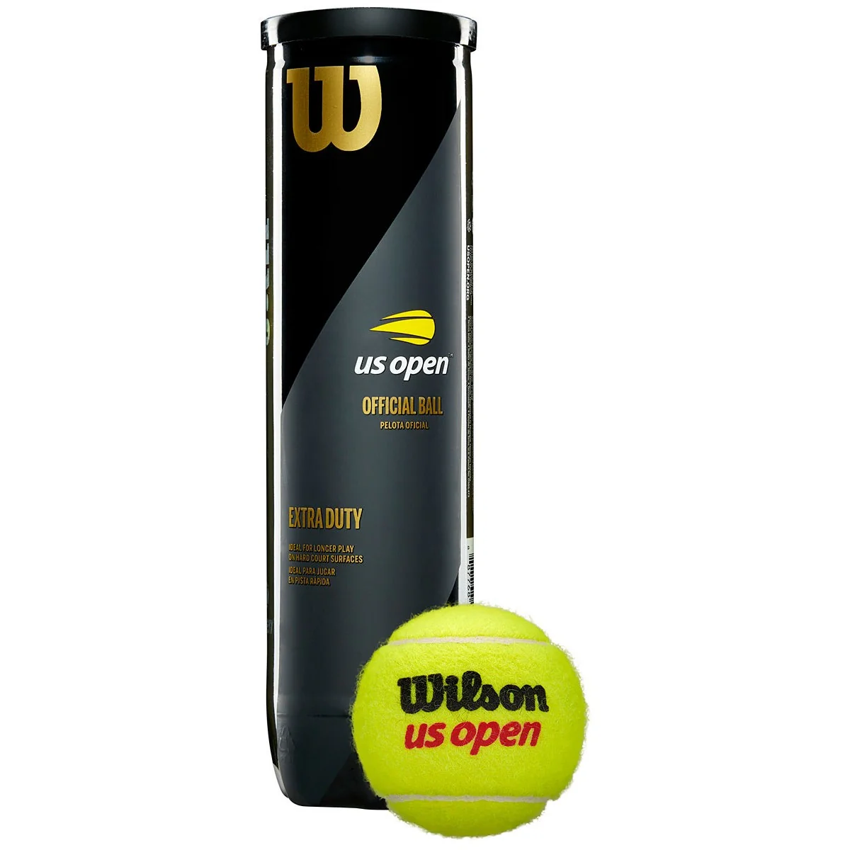 WILSON Us Open 4 Tennis Ball Can