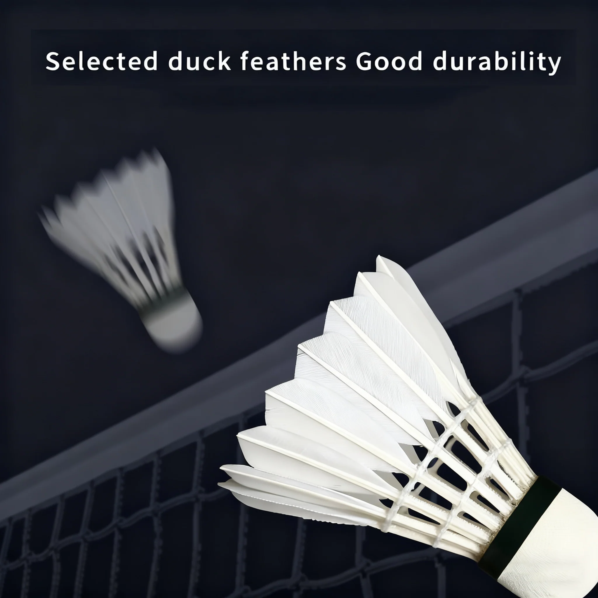 WONG 10 Badminton 12 PCS Duck Feather Badminton Shuttlecock - Image 4