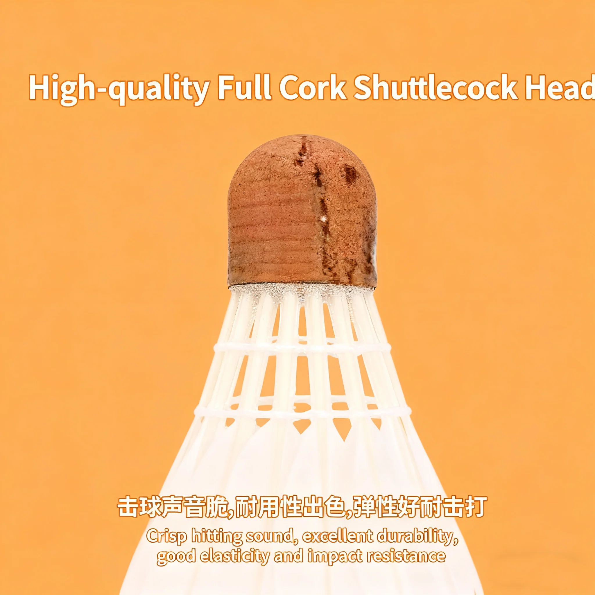 WONG 12 PCS QUEEN Badminton Goose Feather Badminton Shuttlecock - Image 3