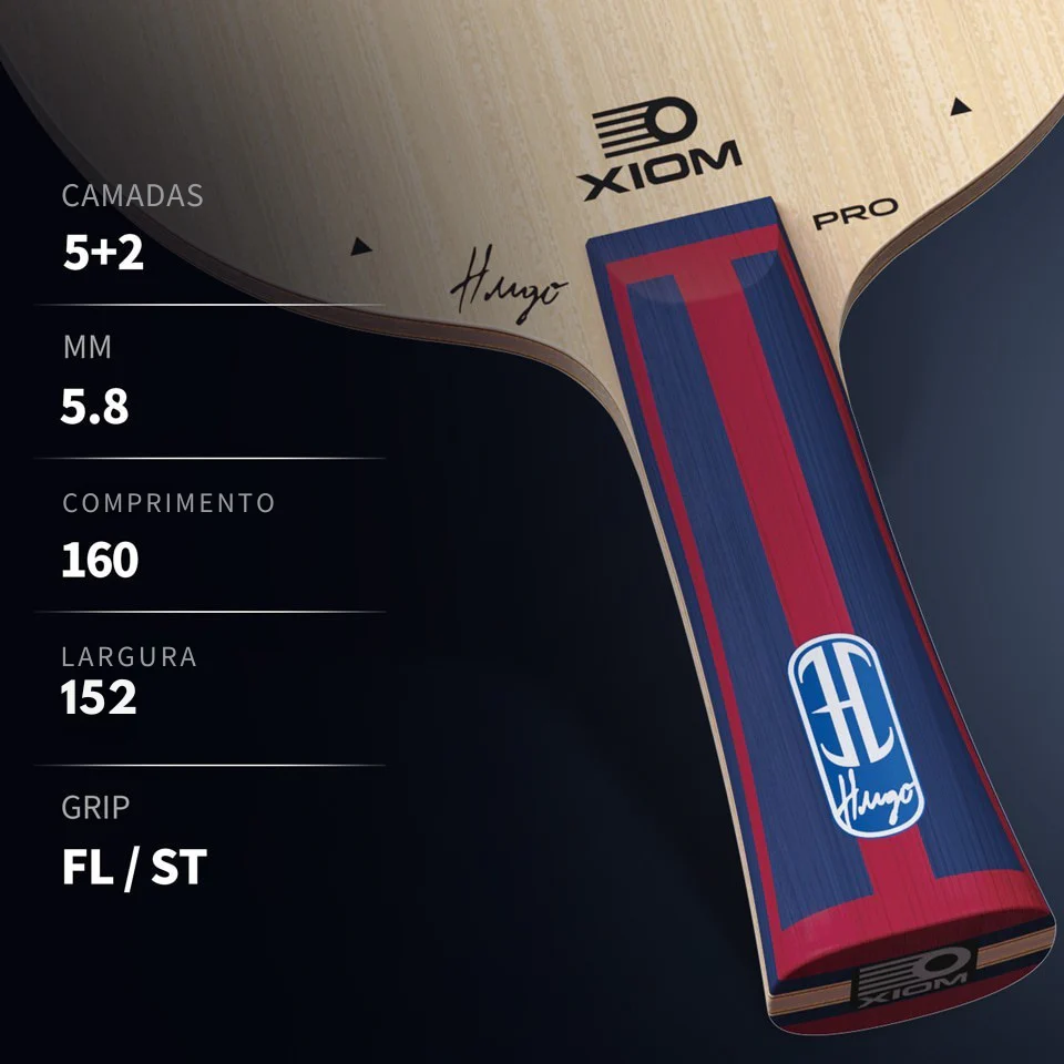 XIOM Classic Wood Hugo Calderano Table Tennis Blade ALX PRO - Image 3