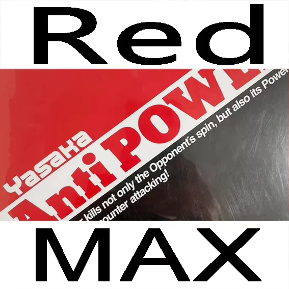 Yasaka Anti Power Table Tennis Rubber - black - Image 4