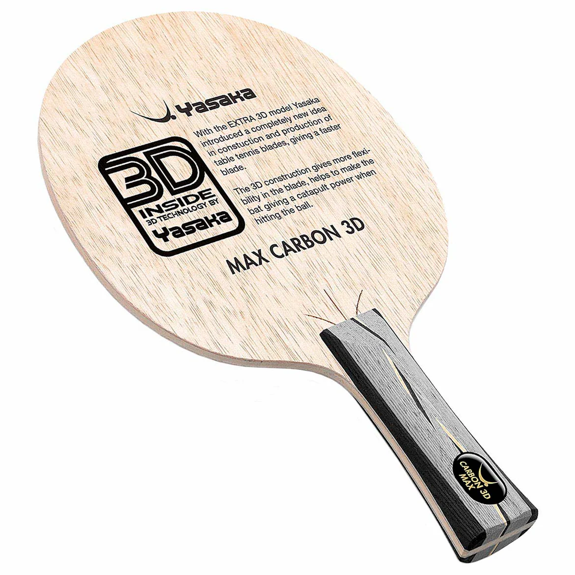 YASAKA Max Carbon 3D Table Tennis Blade - Image 3