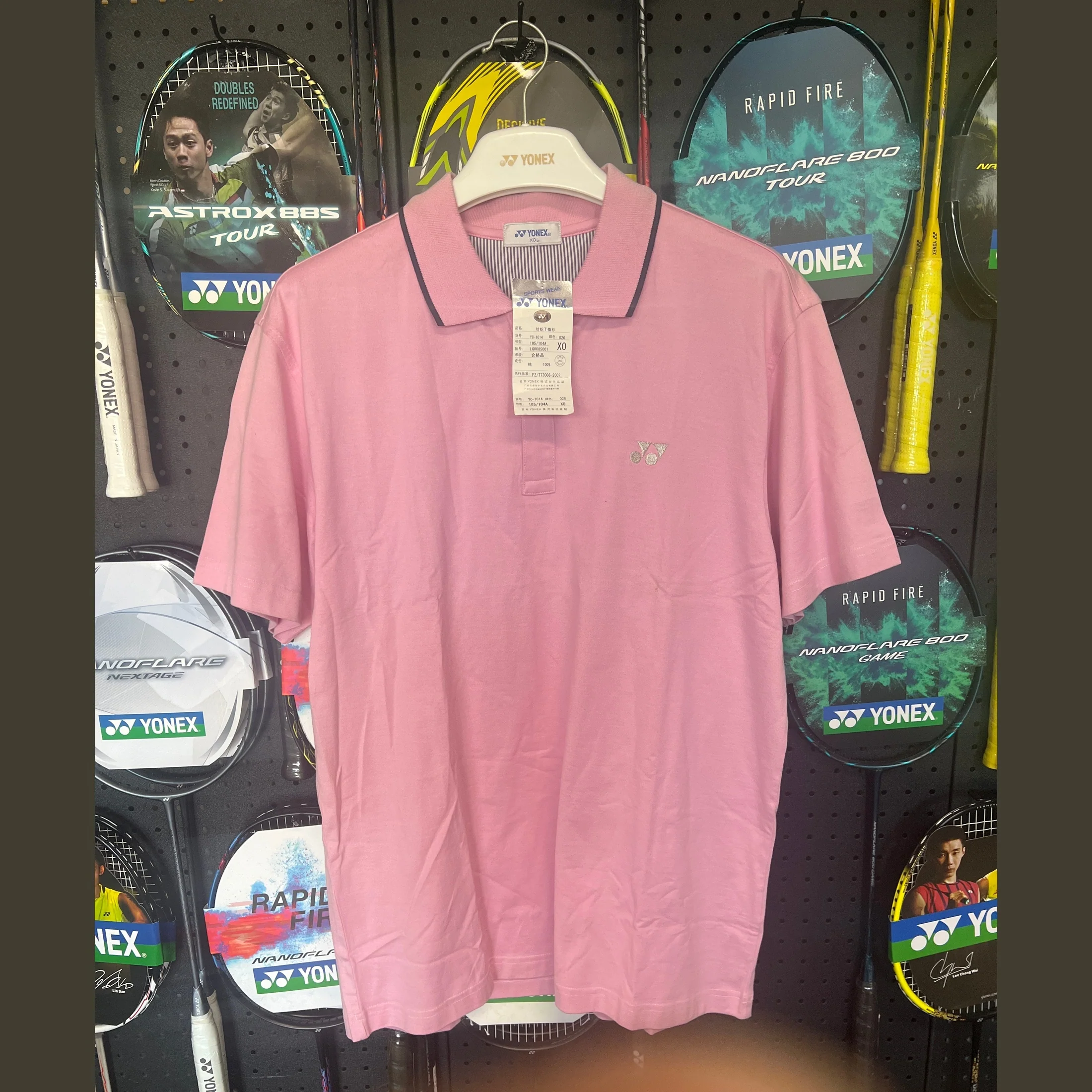 YONEX Glof Sports Shirt Knit T-shirt YC-1014 - white