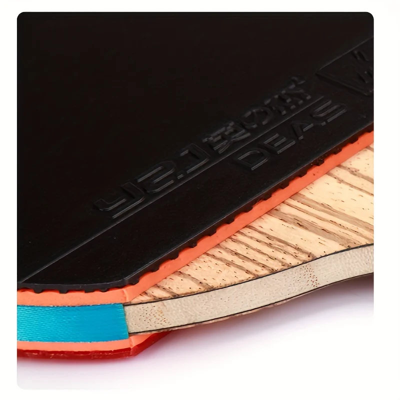 Yingzhijie Ping Pong Racket Professional Single Racket Four Star Racket Table Tennis Set Four Star To Nine Star Professional Grade Table Tennis Racket - Image 5