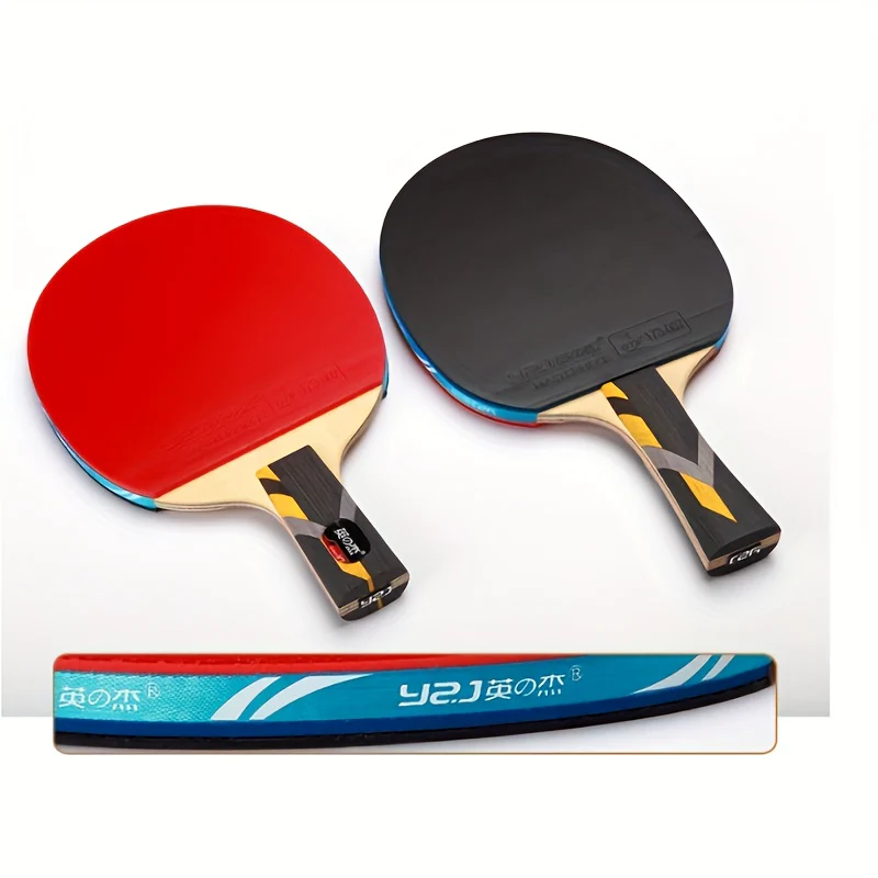 Yingzhijie Ping Pong Racket Professional Single Racket Four Star Racket Table Tennis Set Four Star To Nine Star Professional Grade Table Tennis Racket - Image 7