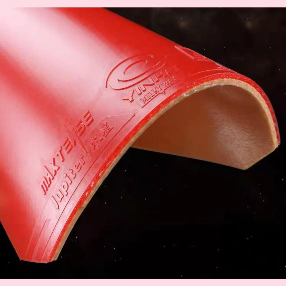 YINHE Galaxy (yinhe) Jupiter II RUBBER with spong pips on Table Tennis - RED - Image 3