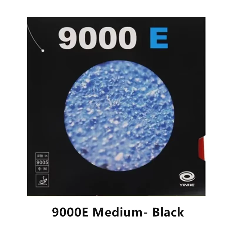 YINHE 9000E Table Tennis Rubber Sticky Rubbers - Black - Image 4
